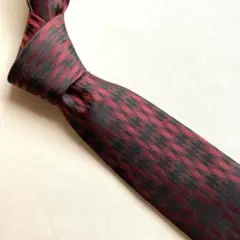 BRICK HOUSE 赤黒ダイヤモンドネクタイ