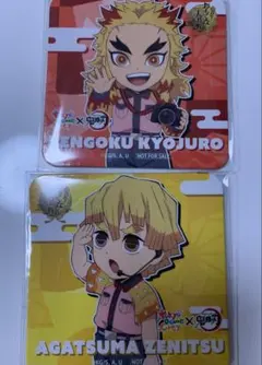 ☆ 鬼滅の刃　東京ドームシティ　コースター　煉獄杏寿郎　我妻善逸