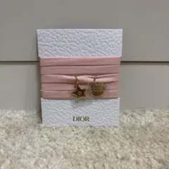DIOR チャーム付きブレスレット ピンク - メルカリ