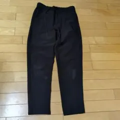 黒 ストレッチカジュアルパンツ　Mサイズ　ウエストは紐とゴム