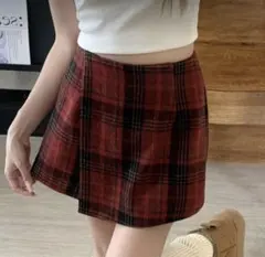 SHEIN チェックスカート　ゎ
