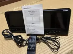 【2台セット】ドリームメーカー　ヘッドレストモニター　DVDプレーヤー内蔵のサムネイル