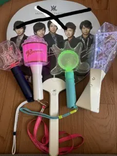 嵐ペンライトセット　うちわなし