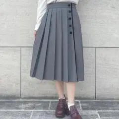 fint スカート　ロングスカート　膝下