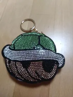 マリオカート トゲゾーこうら ラインストーン キーホルダー