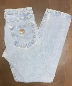 【USA製】90s〜00sカーハートCarhartt ペインターパンツ 夏ブルー