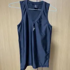 美品！IN THE PAINT ノースリーブシャツ S 黒 バスケットのサムネイル