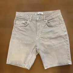 ZARA サンドベージュ デニムショートパンツ EUR 40（超美品❗️）