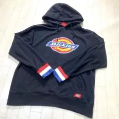 771☆ 値下げDickies スウェット パーカー メンズ L ブラックロゴ