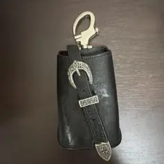 Antimid バット型レザーキーケース - メルカリ