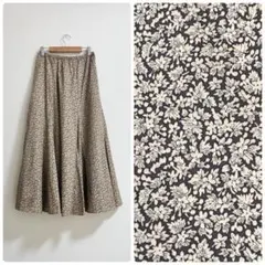 fig London Susie フラワー柄 マーメイドロングスカート