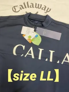 は*ん様 新品正規品【callaway/LL】キャロウェイ吸汗速乾　半袖モックネ