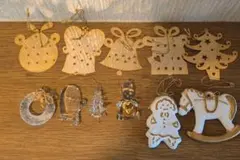 クリスマスオーナメントセット １１点