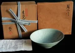 未使用】小石原焼 人間国宝 福島善三 中野月白瓷鉋文盃 共箱 - メルカリ