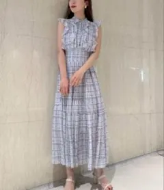 SNIDEL Sustainableフリルワンピース