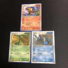 【ポケモンカード】超希少！マクドナルドプロモ　ラグラージ　バシャーモ　ジュカイン