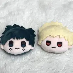 僕のヒーローアカデミアぬいぐるみマスコットチャーム　緑谷出久　爆豪勝己