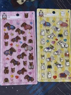 サラブレッドコレクション　ぷっくりシールのサムネイル