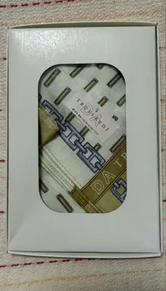 TRUSSARDI ハンカチ チェーン柄