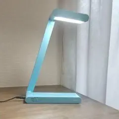 水色 アーム式デスクライト LEDライト