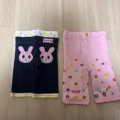 ミキハウス スパッツ 2点セットのサムネイル