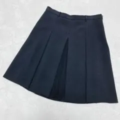 WEEKEND MaxMara ボックスプリーツスカート ブラック 38 M
