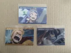 僕のヒーローアカデミア　UA展　トレーディングクリアカード　ビッグ3