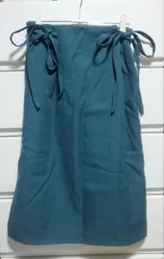 緑色系 ひざ丈タイトスカート