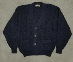 70's~80's McGregor ダークブルー カーディガン