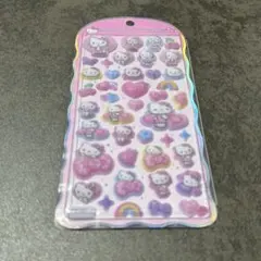 【正規品】ハローキティ コットンパフィーシール サンリオ ピンク