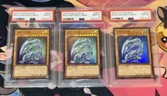 ★PSA10★ 3連番 青眼の白龍 ウルトラレア 3枚セット