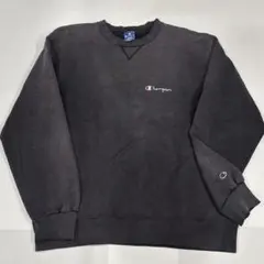 チャンピオン USA製 ヴィンテージ 90年代 スウェット XXL 黒 フェード