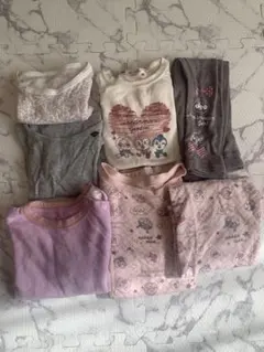 キャラクター柄パジャマセット 90cm 100cm