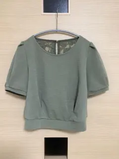 Lily Brown ショート丈バックレース半袖のサムネイル