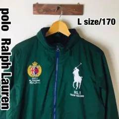 美品　刺繍polo RalphLauren 希少　TEAM RACING