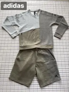 アディダス adidas スウェット ハーフパンツ セットアップ　上下