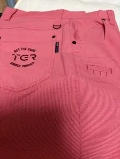 TIGORA レディース ゴルフパンツ ピンク 82
