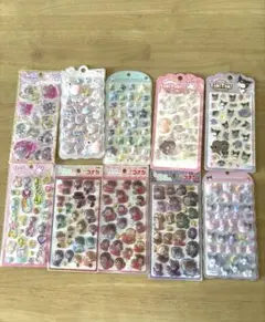 新品！シール10枚セット　サンリオ　コナン　お尻シール