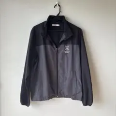 ナイロンジャケット グレー ブラック