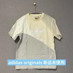 adidas クリーム色 Tシャツ Mサイズ