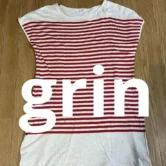 日本製ナチュラルランドリーブランドグリンgrin Tシャツワンピース美品サイズ２のサムネイル