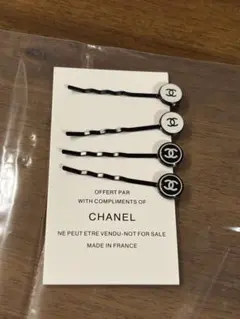 希少品 新品CHANEL シャネル VIP ノベルティ ヘアピン4点セット