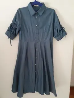 axes femme 　シャツワンピース