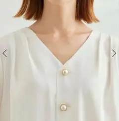 ロペピクニック　ホワイトブラウス