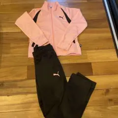 PUMA ジャージ ピンク/黒 サイズ130
