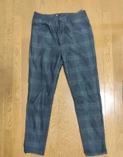 ZARA チェック柄 パンツ　スキニー