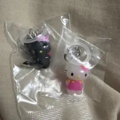 ハローキティ めじるしアクセサリー 日焼け 小悪魔 2個セット