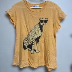 WILDFOX チーター プリント Tシャツ S ダメージデザインのサムネイル