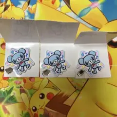 ナルミヤキャラクターズ ラバークリップ ミントくん ポンポネット 3つ