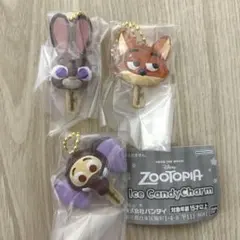 ガチャガチャ　ズートピア　アイスキャンディチャーム
